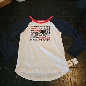 NFL New England Patriots Youth Long Sleeve Shirt New With Tags